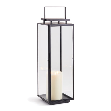 Napa Black ALDEN OUTDOOR LANTERN LARGE