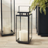 Napa Black ALDEN OUTDOOR LANTERN SMALL