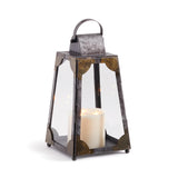 Napa Galvanized MADERA OUTDOOR LANTERN SMALL