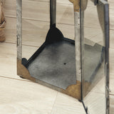 Napa Galvanized MADERA OUTDOOR LANTERN SMALL