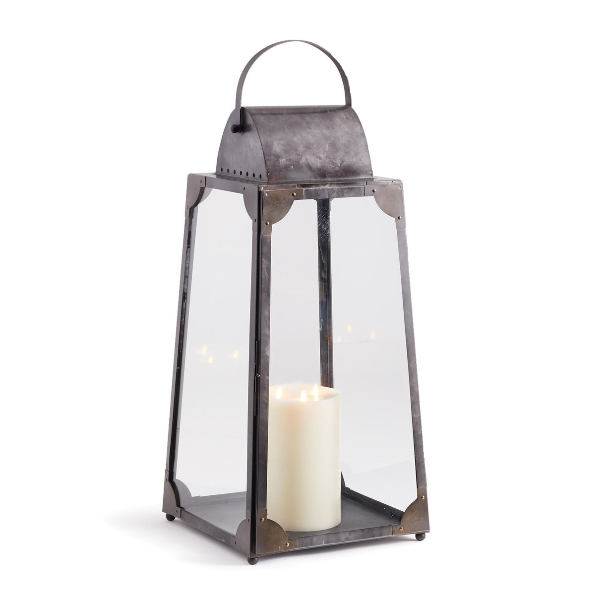Napa Galvanized MADERA OUTDOOR LANTERN LARGE