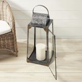 Napa Galvanized MADERA OUTDOOR LANTERN LARGE