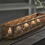 Napa Antique Gold DIEGO CANDLEHOLDER