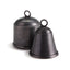 Napa Antique Pewter LA TAVERNA BELLS, SET OF 2