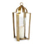 Napa Brass/Hammered Glass AINSWORTH HURRICANE