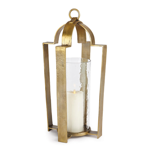 Napa Brass/Hammered Glass AINSWORTH HURRICANE