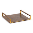 Napa Antique Brass CABOT SQUARE TRAY LARGE