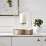Napa Antique Brass KENMARE HURRICANE LARGE