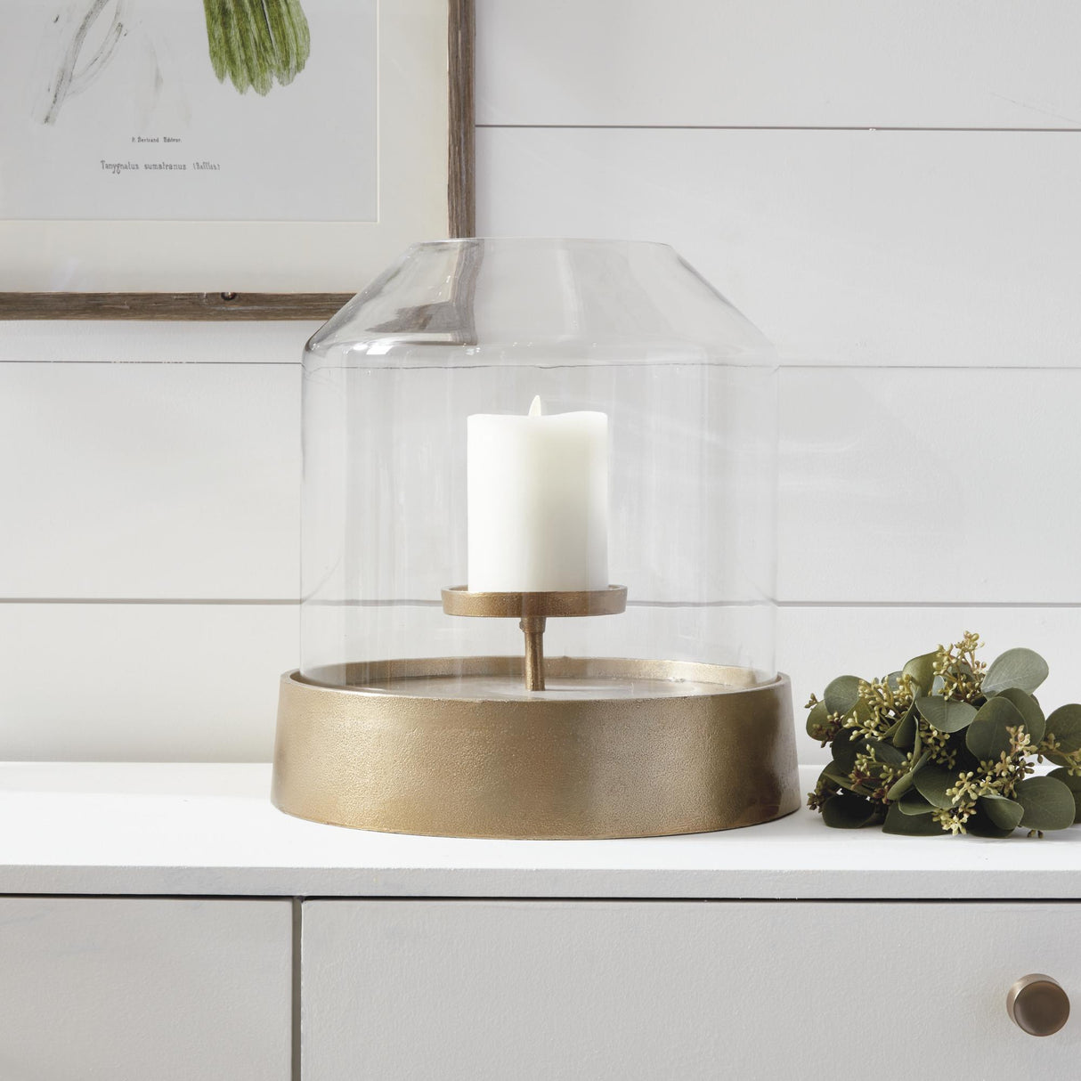 Napa Antique Brass KENMARE HURRICANE SMALL