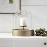 Napa Antique Brass KENMARE HURRICANE SMALL