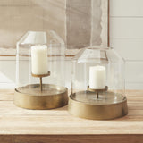Napa Antique Brass KENMARE HURRICANE SMALL