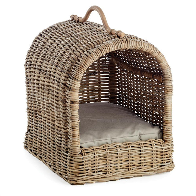Napa Gray NORMANDY CANOPY PET BED