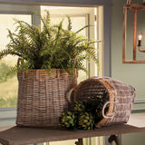 Napa Nature's Gray SONOMA HARVEST BASKETS, SET OF 2