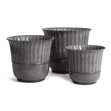 Napa Gray MAKAYLA POTS, SET OF 3