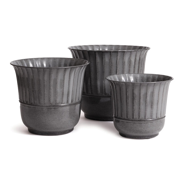 Napa Gray MAKAYLA POTS, SET OF 3