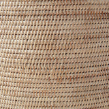 Napa Whitewash BURMA RATTAN HAMPERS WITH HANDLES, SET OF 2