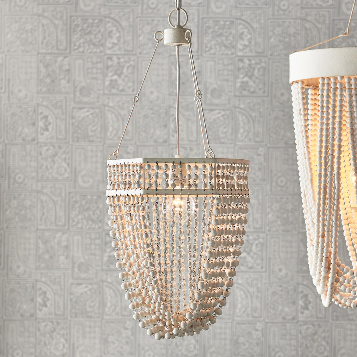 Napa White KIARA BEADED PENDANT