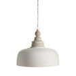 Napa White/Gold CLAUDETTE PENDANT