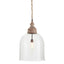 Napa Whitewash VINTNER'S CLOCHE PENDANT 26"