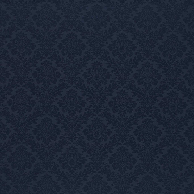 Sanderson Lymington Damask Indigo Fabric