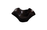 Phillips Collection Teak Wood Black Bowl