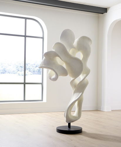 Phillips Collection Cast Dancing Sculpture Tendu Faux Bleached Accent