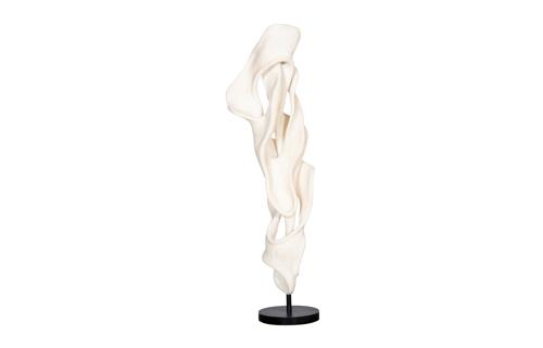 Phillips Collection Cast Dancing Sculpture Coupé Faux Bleached Accent