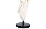 Phillips Collection Cast Dancing Sculpture Coupé Faux Bleached Accent