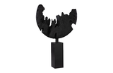 Phillips Collection Broken Moon Statue Resin Accent