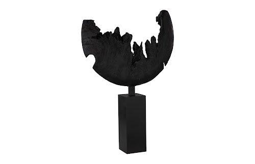 Phillips Collection Broken Moon Statue Resin Accent