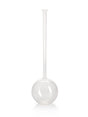 Zodax 21.5-Inch Tall Finley Long Neck Ball Glass Vase