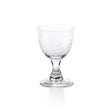 Zodax 5.5-Inch Tall Patia White Wine Glass, Set of 4