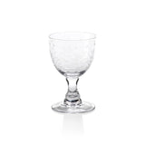 Zodax 5.5-Inch Tall Patia White Wine Glass, Set of 4