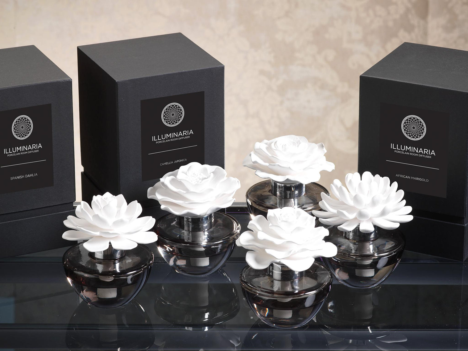 Blush Porcelain Moroccan Tahitian Gardenia Diffuser