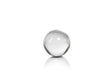 Zodax 3.5-Inch Diameter Jacy Crystal Glass Balls, Set of 2