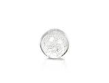 Zodax 3-Inch Crystal Fill Ball with Bubbles,  Set of 4