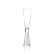 Zodax Livogno Champagne Flutes on Hammered Stem, Set of 4