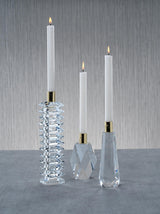 Zodax Florella Diamond Crystal Candle Holder