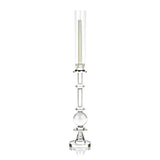 Zodax Style C Vadim Crystal Glass Candle Holder