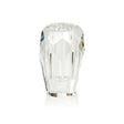 Zodax Clear Chiasso 5" Tall Crystal Cut Glass Vase