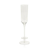 Zodax Ganvie Champagne Glass Flutes, Set of 4