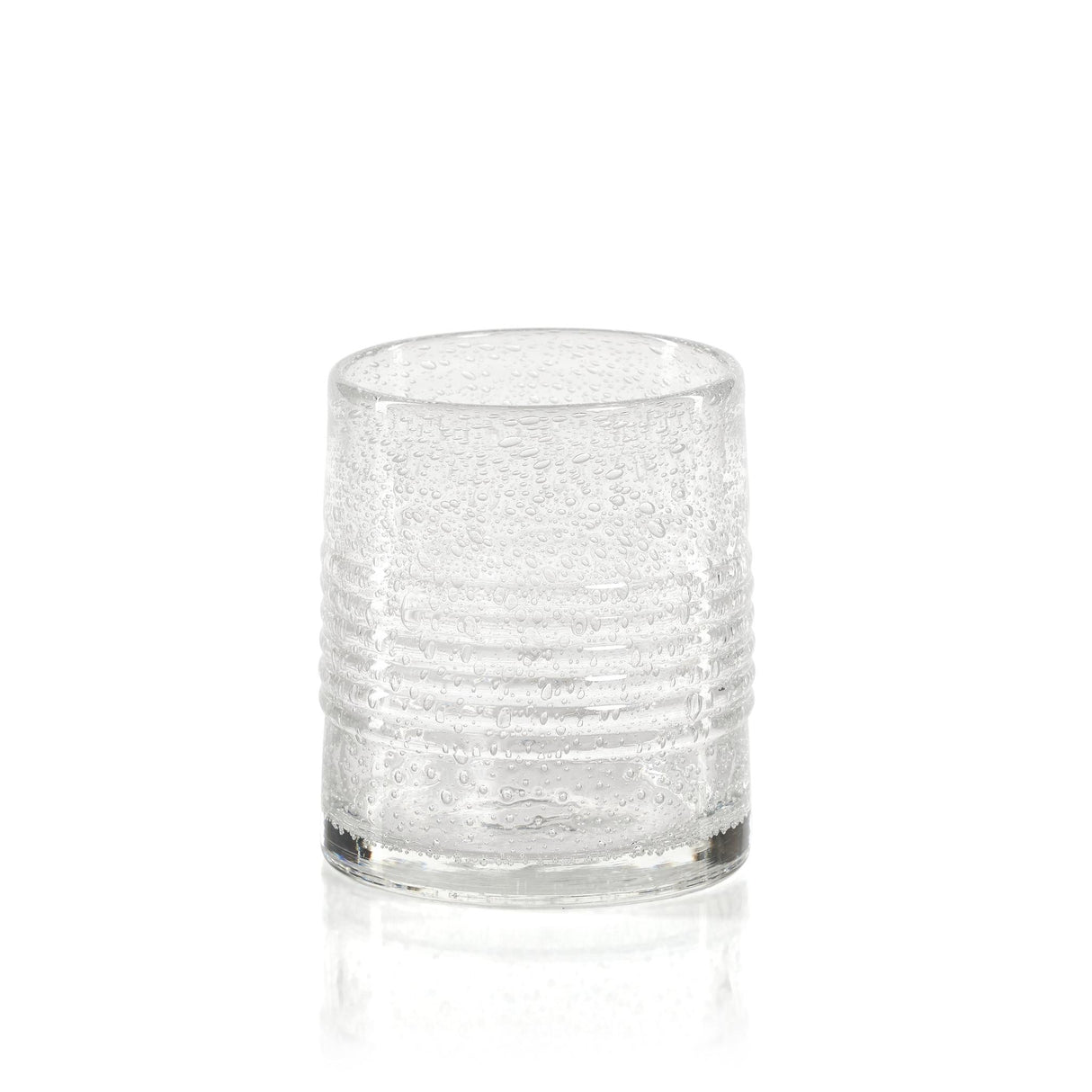 Zodax Langston Bubble Double Old Fashioned Glasses, Set of 6