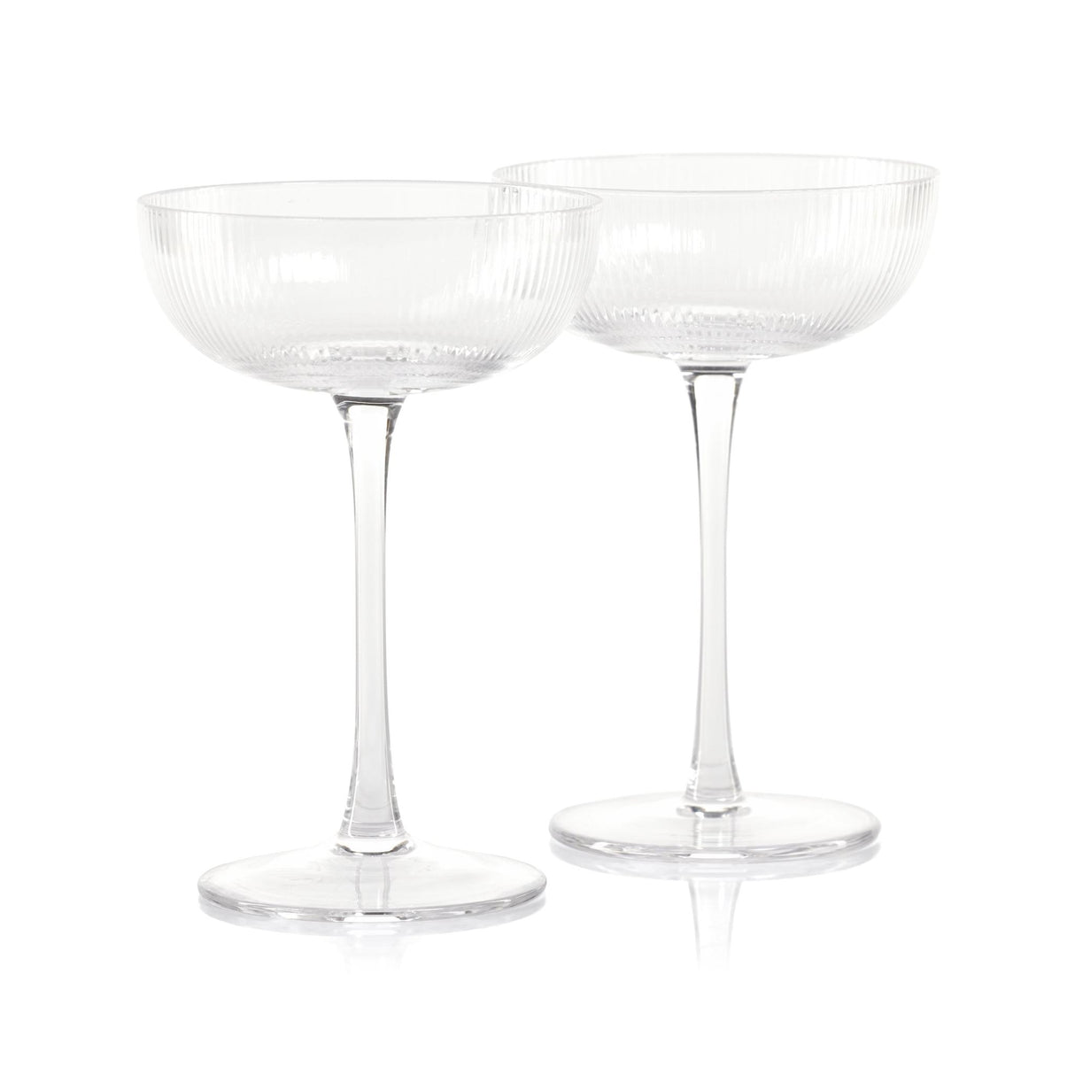 Zodax Bassel Martini Glasses, Set of 4