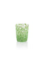 Zodax Green Willa Speckled Glass Tumblers, Set of 6