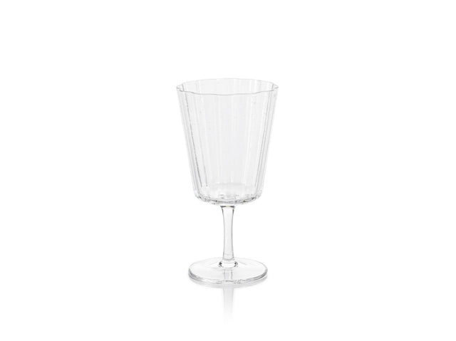 Zodax Barletta Bubble Wine Glasses, Set of 4