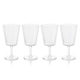 Zodax Barletta Bubble Wine Glasses, Set of 4