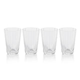 Zodax Barletta Bubble Highball Glasses, Set of 4