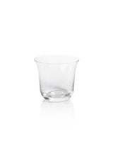 Zodax Kenley Clear Optic Tumbler Glasses, Set of 4