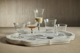 Zodax Kenley Clear Optic Tumbler Glasses, Set of 4