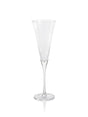 Zodax Cesena Optic Champagne Flutes, Set of 4